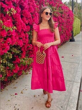 hill house pink hydrangea dress Hill house pink hydrangea
